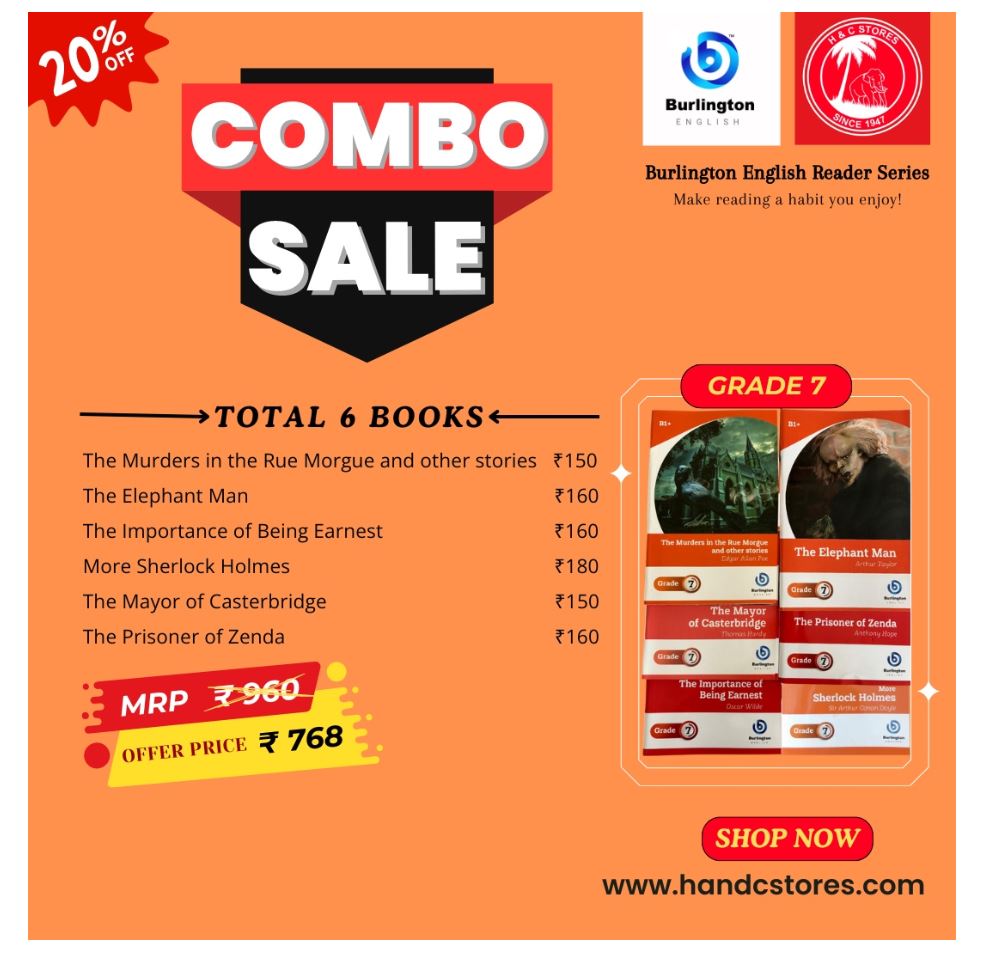 Combo Sale Grade 7 Burlington English Reader Series
